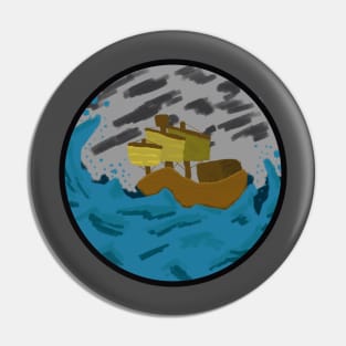 A Ship in the Storm Pin