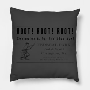 Covington Blue Sox Root Pillow