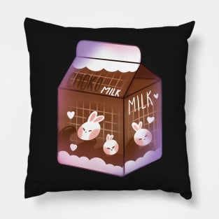 Chocolate boxed milk Pillow