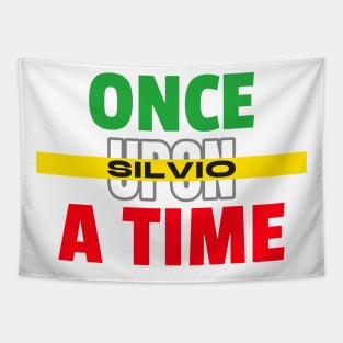 Once upon a time Silvio Tapestry