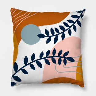 Abstract Art in Pastel Pillow