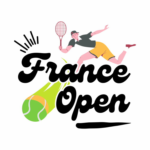 French Open - Tennis Championship by iCutTee