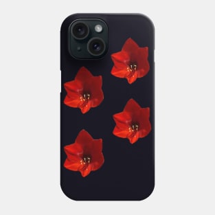 Red Flowers Phone Case