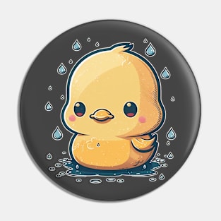 Rubber Duck And Duckling Men Women Kids Pin