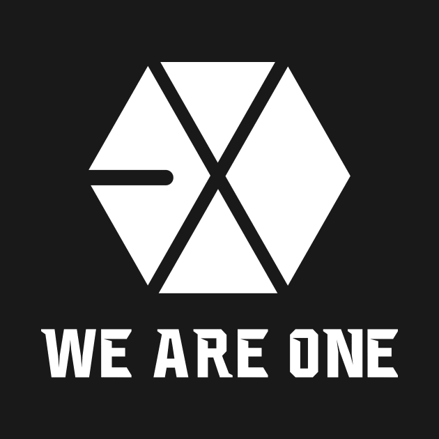 EXO WE ARE ONE white edition by 7D Tshirts