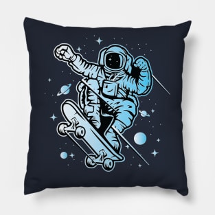 Skater Astronaut in the Space Pillow