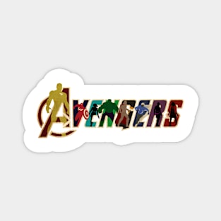 Av. 2 ( Characters Logo ) Magnet