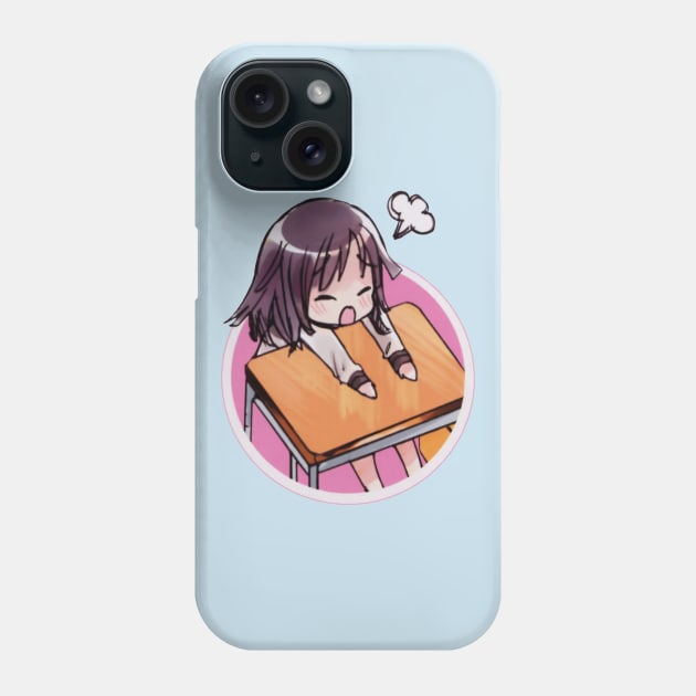 Kimi to Nadeko (Bakemonogatari) "Fake Back Cover" Phone Case by Kamishirts