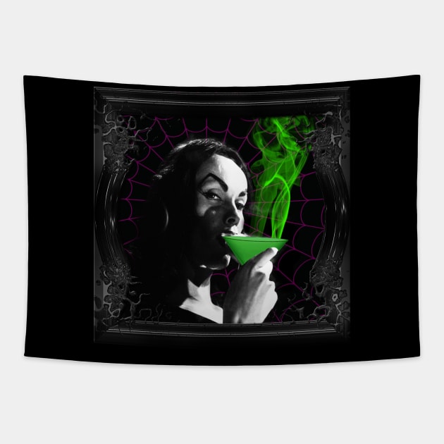 VAMPIRA 9 Tapestry by GardenOfNightmares