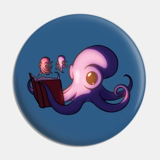Octopus Story Time Pin