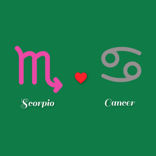 Scorpio Loves Cancer T-Shirt