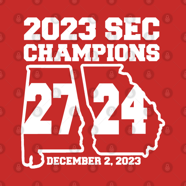 ALABAMA 2023 CONFERENCE CHAMPIONS by thedeuce