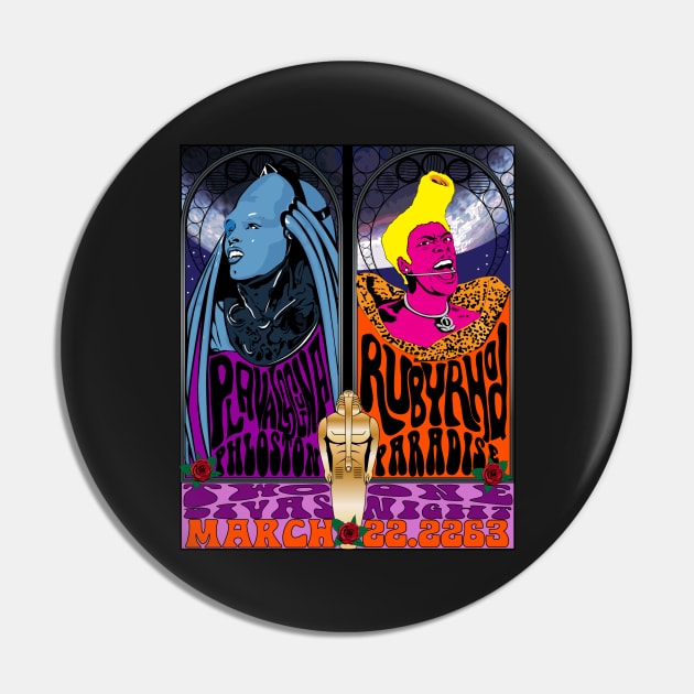 Two Divas One Night Pin by BMiller