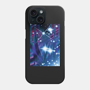 Vibrant Abstract Art - Stars and Stripes Phone Case