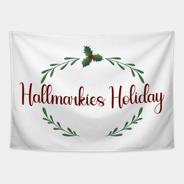 Hallmarkies Holiday Ivy Tapestry by Hallmarkies Podcast Store