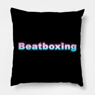 Beatboxing Pillow