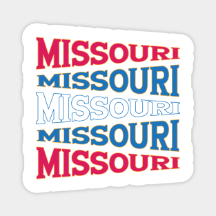 NATIONAL TEXT ART MISSOURI Magnet