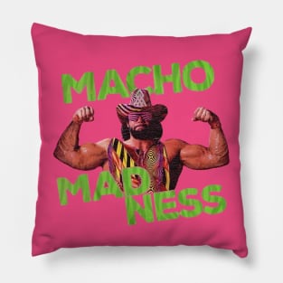 Macho Man Madness Pillow