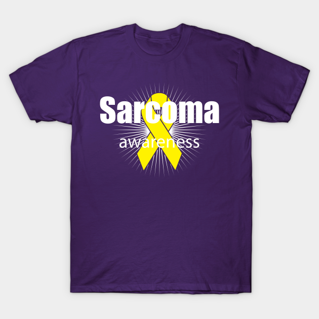 Yellow for Sarcoma Awareness - Sarcoma Research - T-Shirt | TeePublic