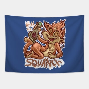 What the Squanch Tapestry