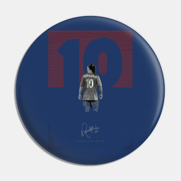 Ronaldinho Gaucho Pin for Sale by Stipex