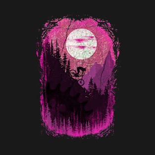 MTB Purple Art T-Shirt