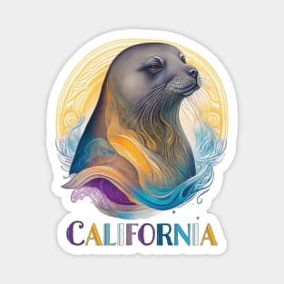 California Seal Magnet