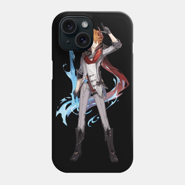 Genshin Impact Tartaglia Phone Case by Rendigart