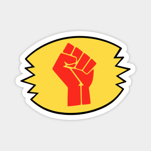 BLM PROTEST HERO FIST Magnet