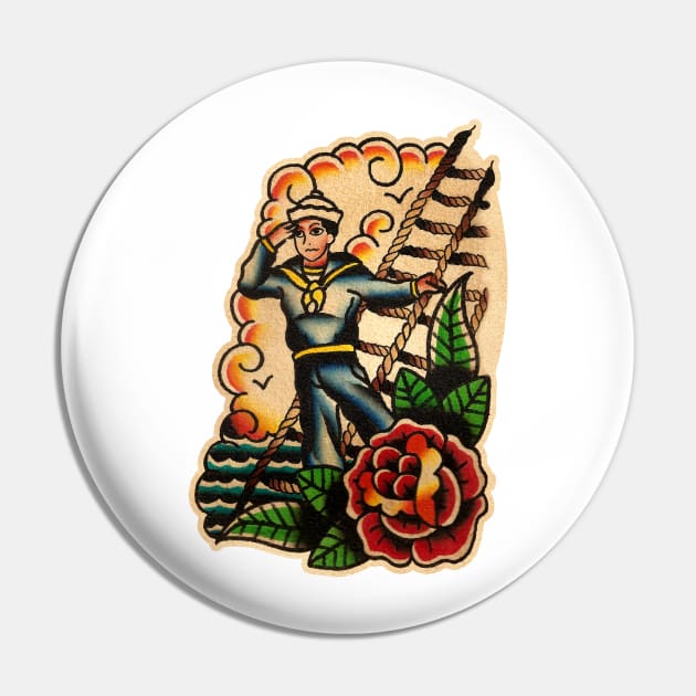 Sailor Pin by Don Chuck Carvalho