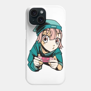 Anime Gamer Girl Phone Case