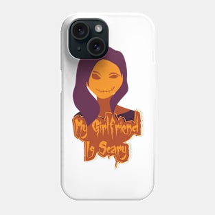 MY GIRLFRIEND IS SCARY, HALLOWEEN COUPLE Phone Case