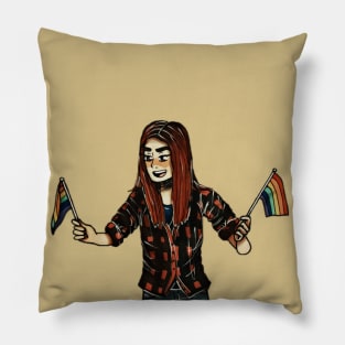 Pride Nicole Haught Pillow