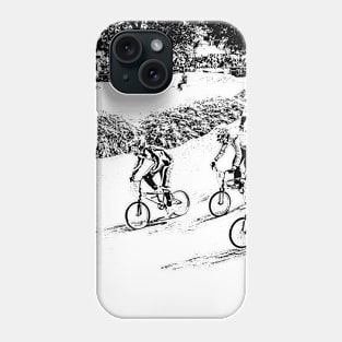 bmx race racing Phone Case