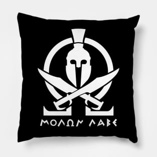 Mod.18 Molon Labe Greek Spartan Pillow