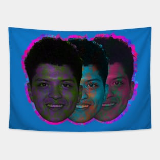 Bruno Mars Mugshot Threeways Tapestry