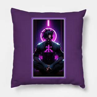 Anime Hero Power Meditation | Quality Anime Artwork | Anime Power Energy Meditation |  Manga Anime Art Pillow