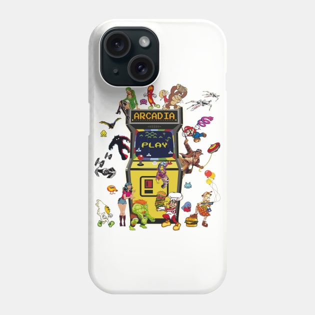 Arcadia Phone Case by Uwantmytees