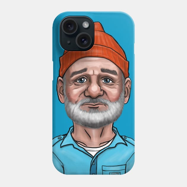 Life Aquatic Phone Case by mcillustrator