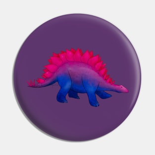 Bisexual Pride Dinosaur Pin