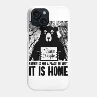 i hate peopl Phone Case