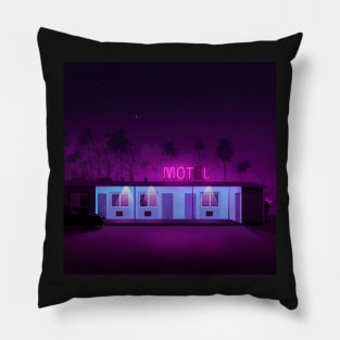 Motel. Los Angeles, California. Pillow