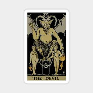 The Devil Tarot Card Magnet