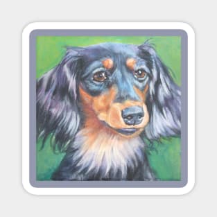 Dachshund Fine Art Painting Magnet