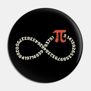 Pi Day T-Shirt 3.14 Cool Funny Nerd Math Geek Pin