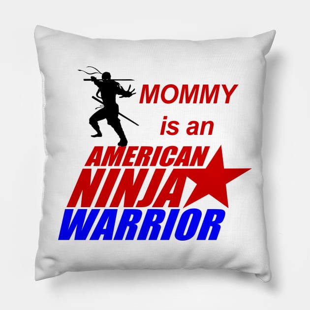 American Ninja Warrior of Mommy Pillow by FirmanPrintables
