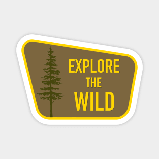 Explore the Wild Outdoor Enthusiast Design Magnet