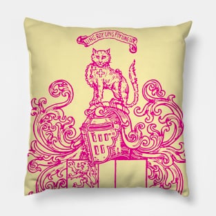 Icon of United Kingdom : dieu et mon droit Pillow