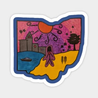 Ohio Love Magnet