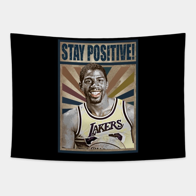 stay positive Tapestry by iceeagleclassic